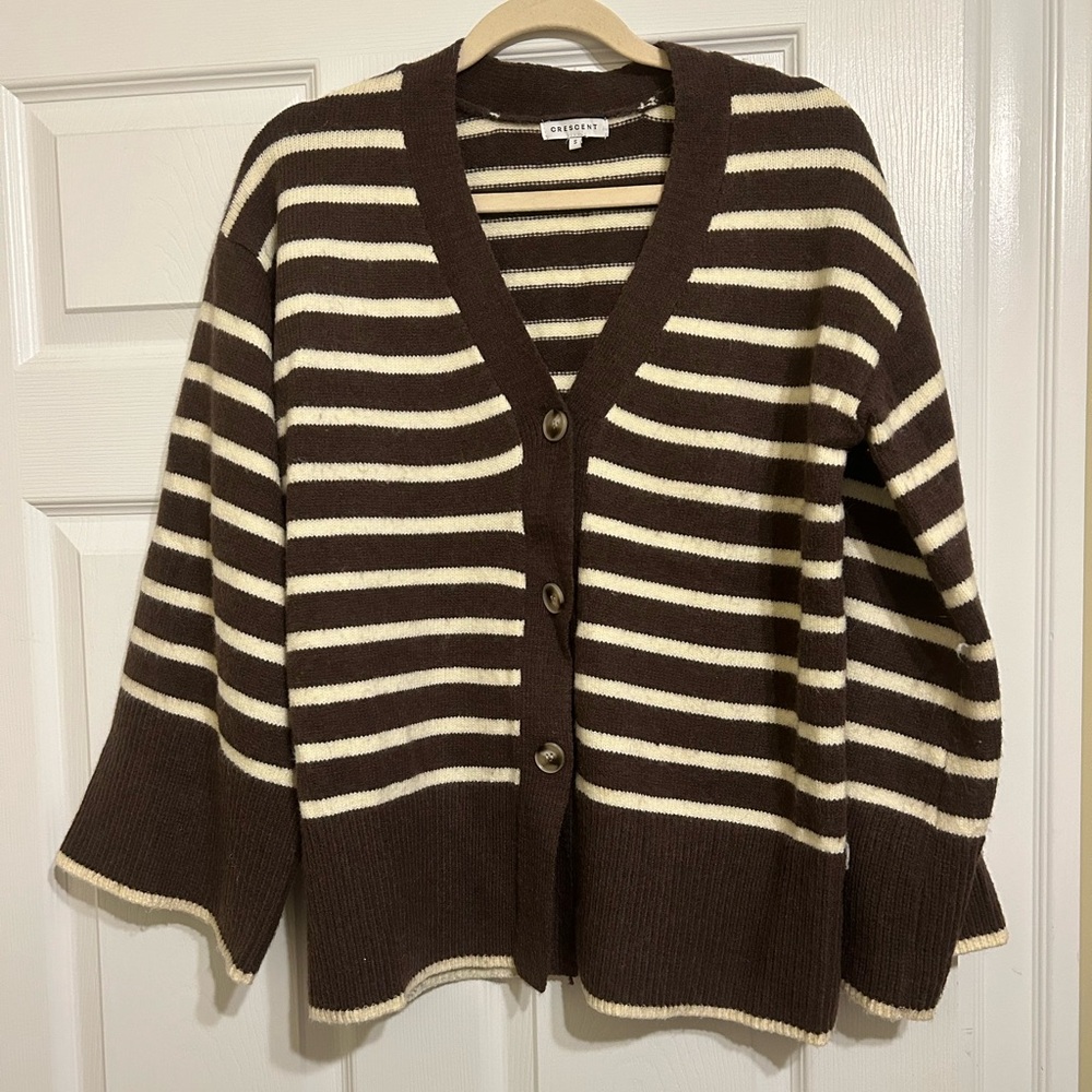 Crescent Striped Sweater